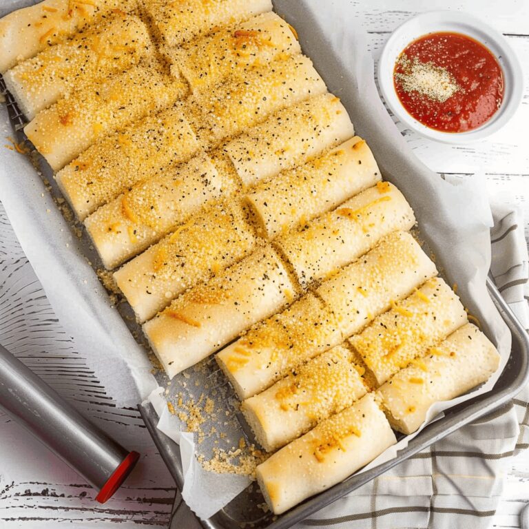 Sheet Pan Breadsticks Recipe