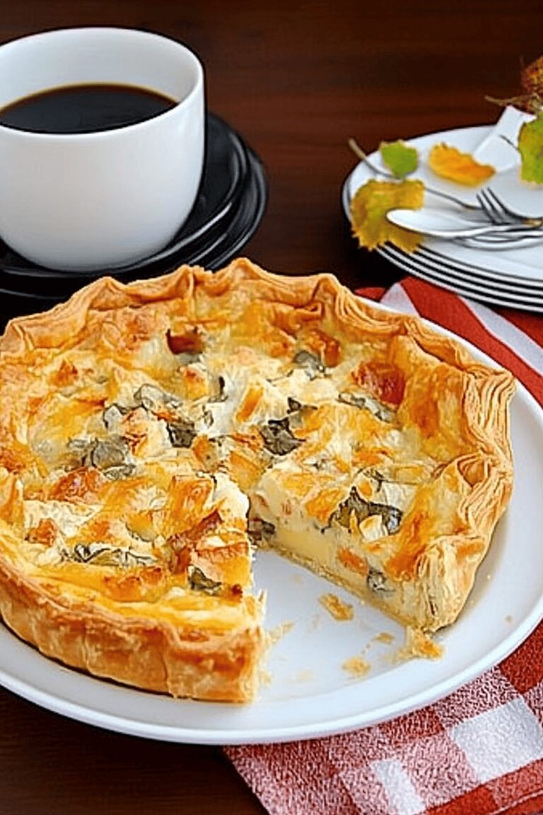 Rustic Pumpkin Quiche Recipe