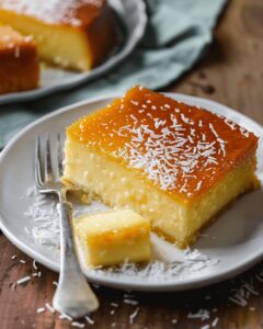 French Antilles Coconut Flan (Flan Coco) Recipe