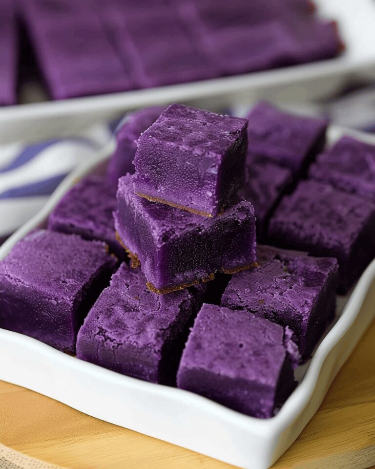 Ube Mochi Bars Recipe