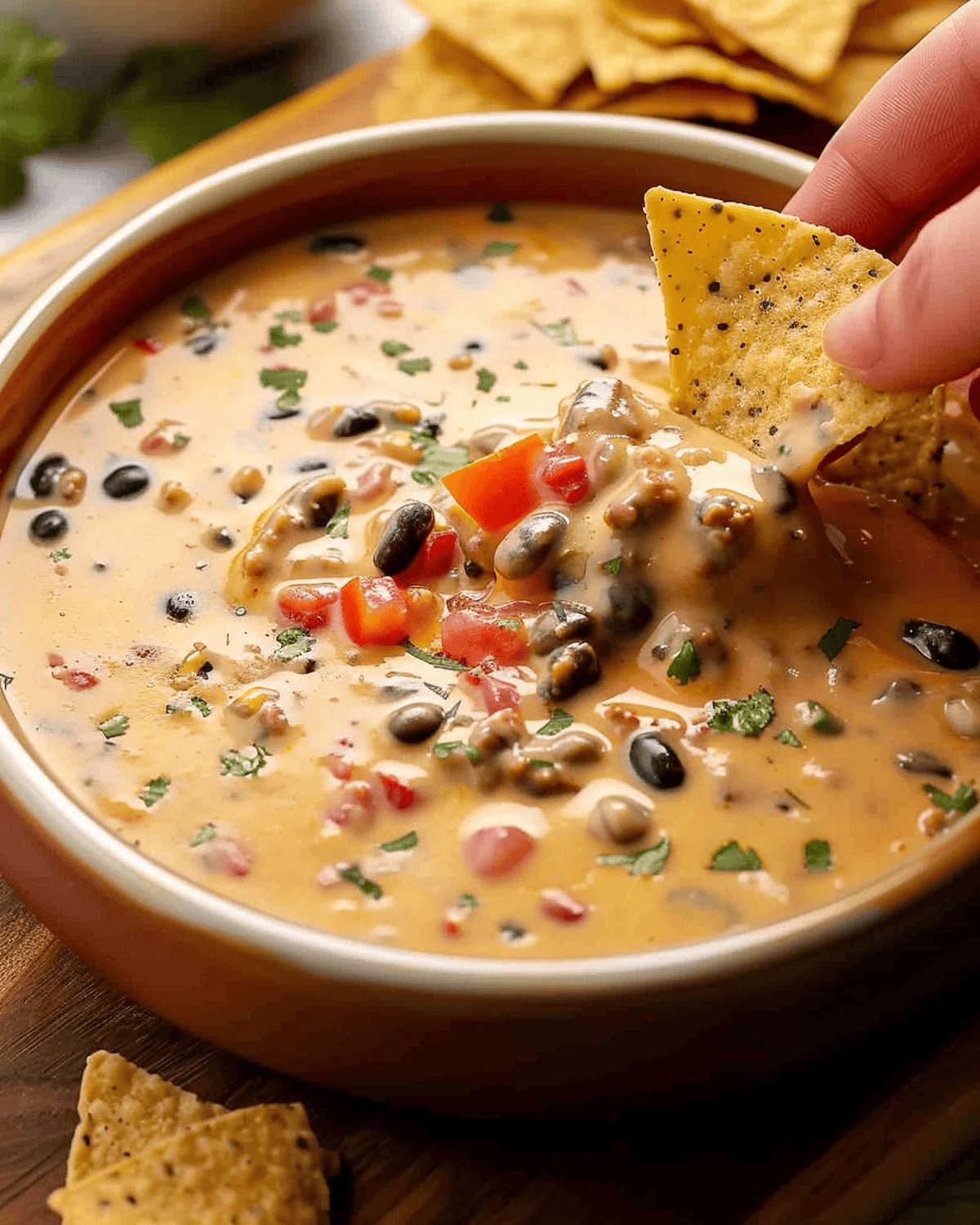 Velvety Velveeta Queso Recipe