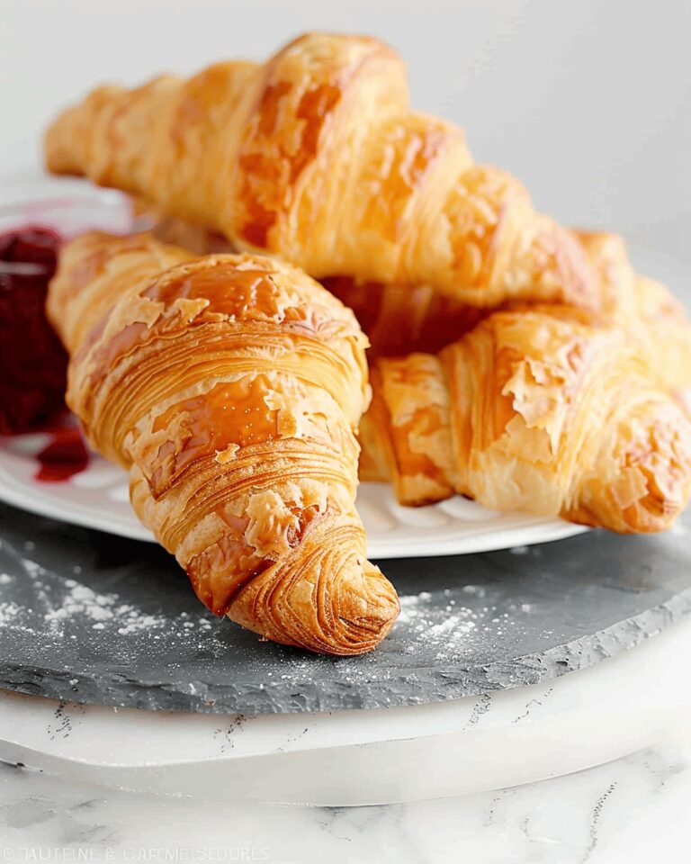 Homemade Flaky Croissants Recipe