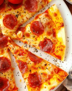 Crispy Air Fryer Tortilla Pizza Recipe