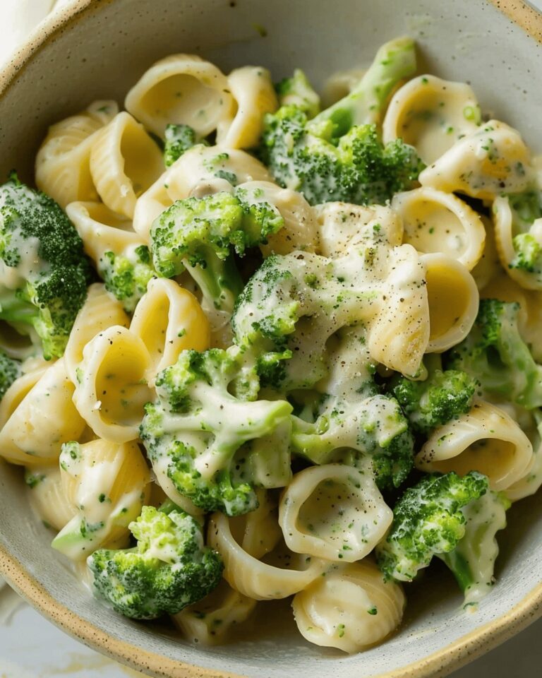 Cheesy Broccoli Pasta Recipe