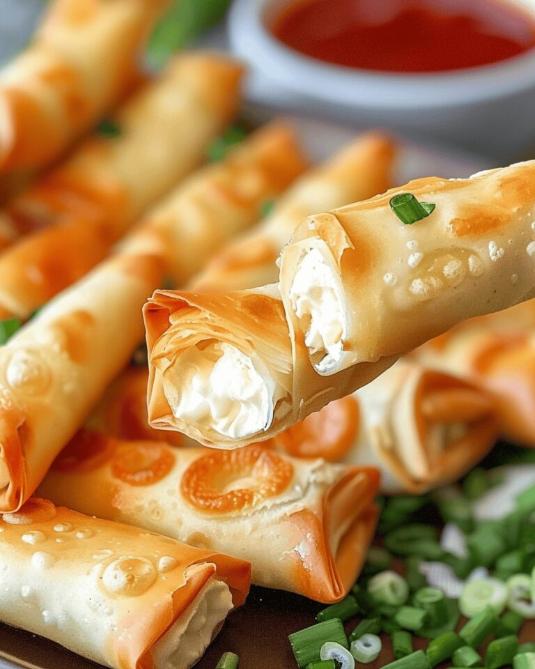Crispy Cream Cheese Rangoon Rolls Recipe