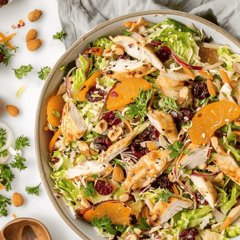 Asian Chicken Cranberry Salad Recipe