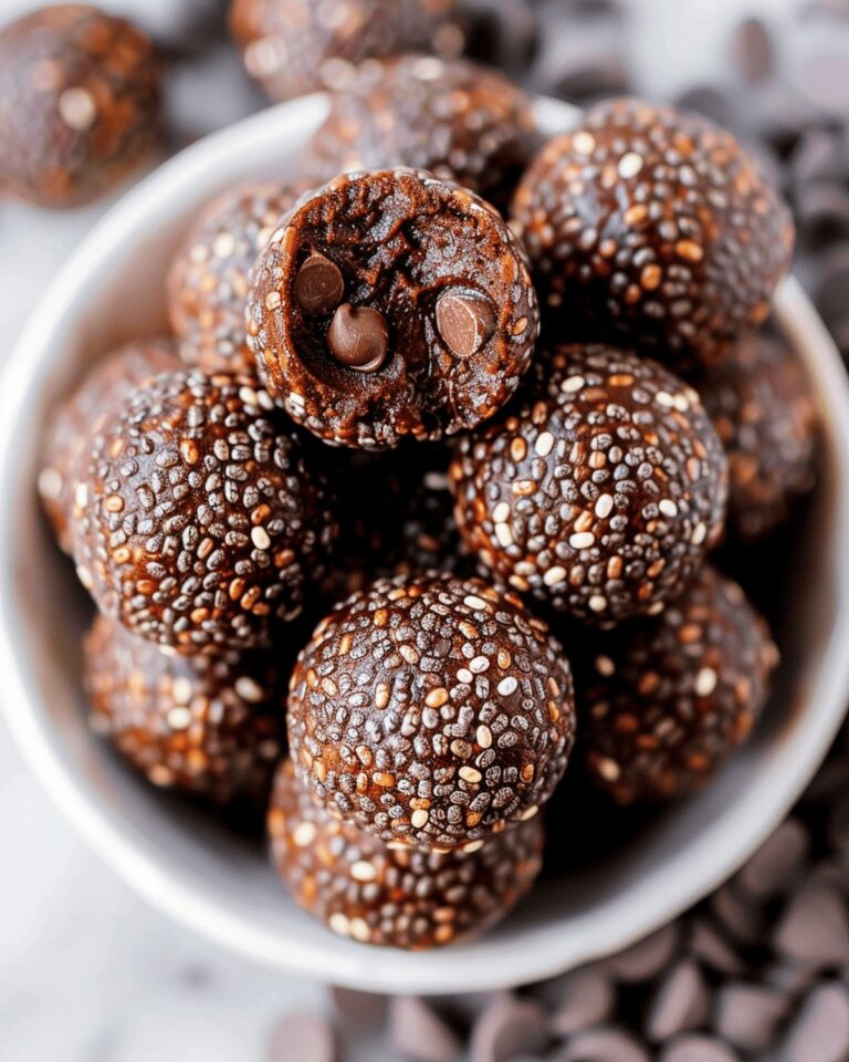 Nutty Chocolate Chia Balls Recipe