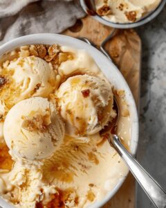 Homemade Crme Brle Ice Cream Recipe
