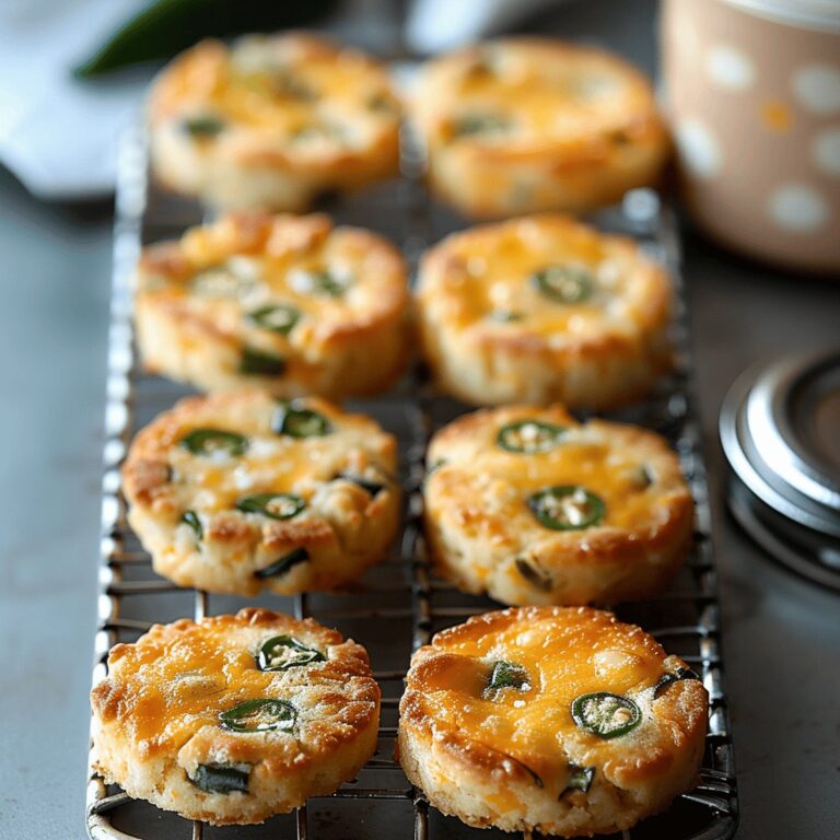 Cheesy Jalapeo Shortbread Recipe