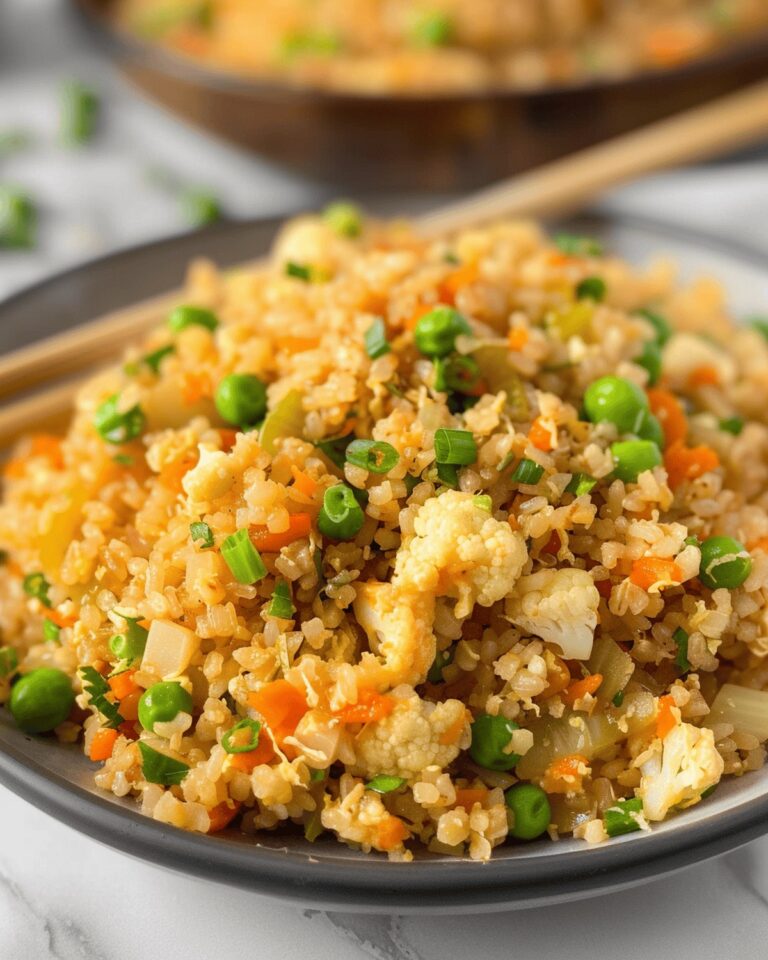 Crispy Cauliflower Fried Rice Recipe