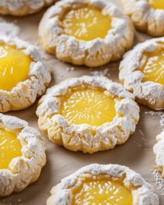 Tangy Gluten-Free Lemon Curd Cookies Recipe