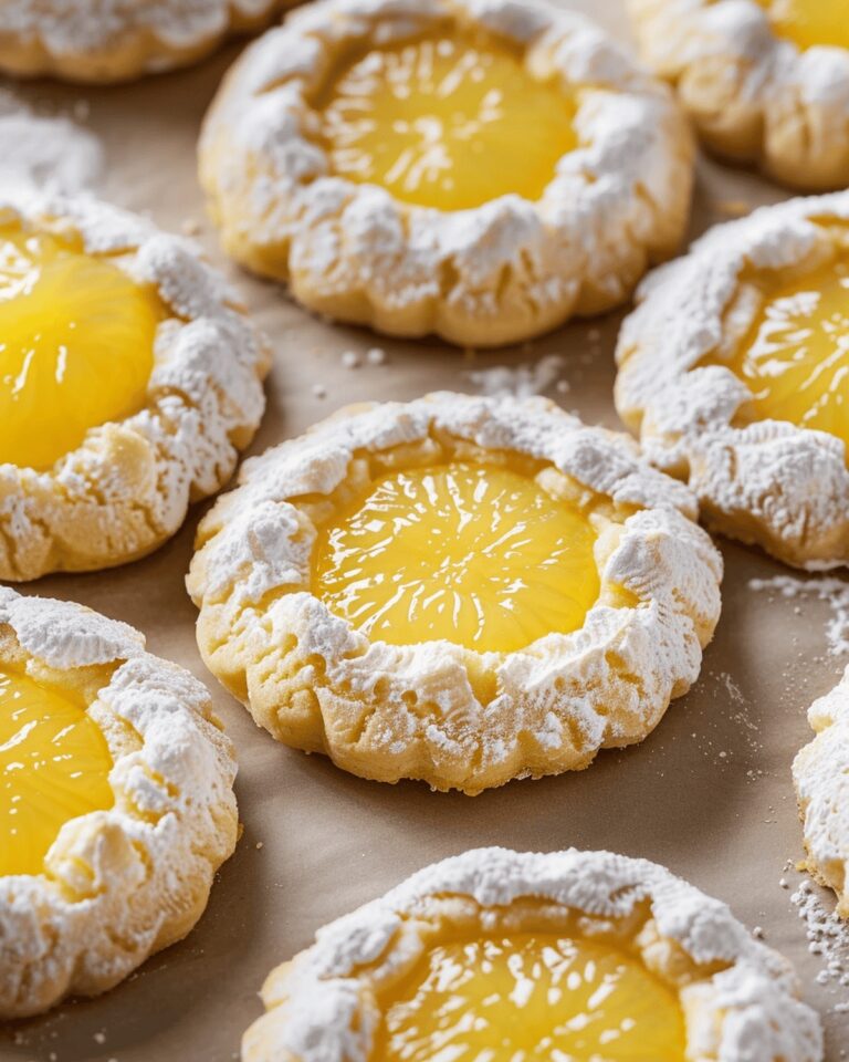 Tangy Gluten-Free Lemon Curd Cookies Recipe