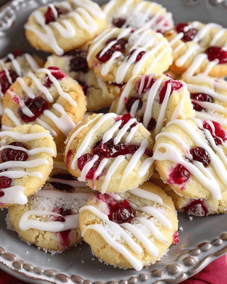 Tangy Lemon Cranberry Cookies Recipe