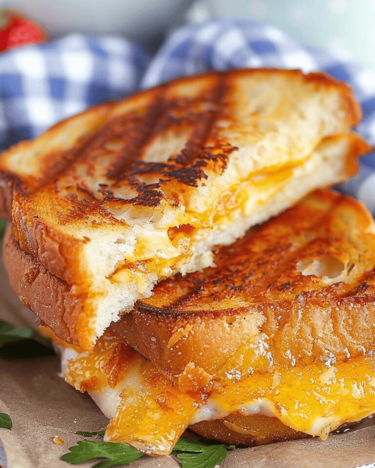 Crispy Air Fryer Grilled Cheese Recipe
