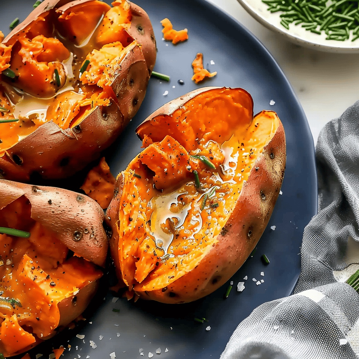 Air Fryer Sweet Potatoes Recipe