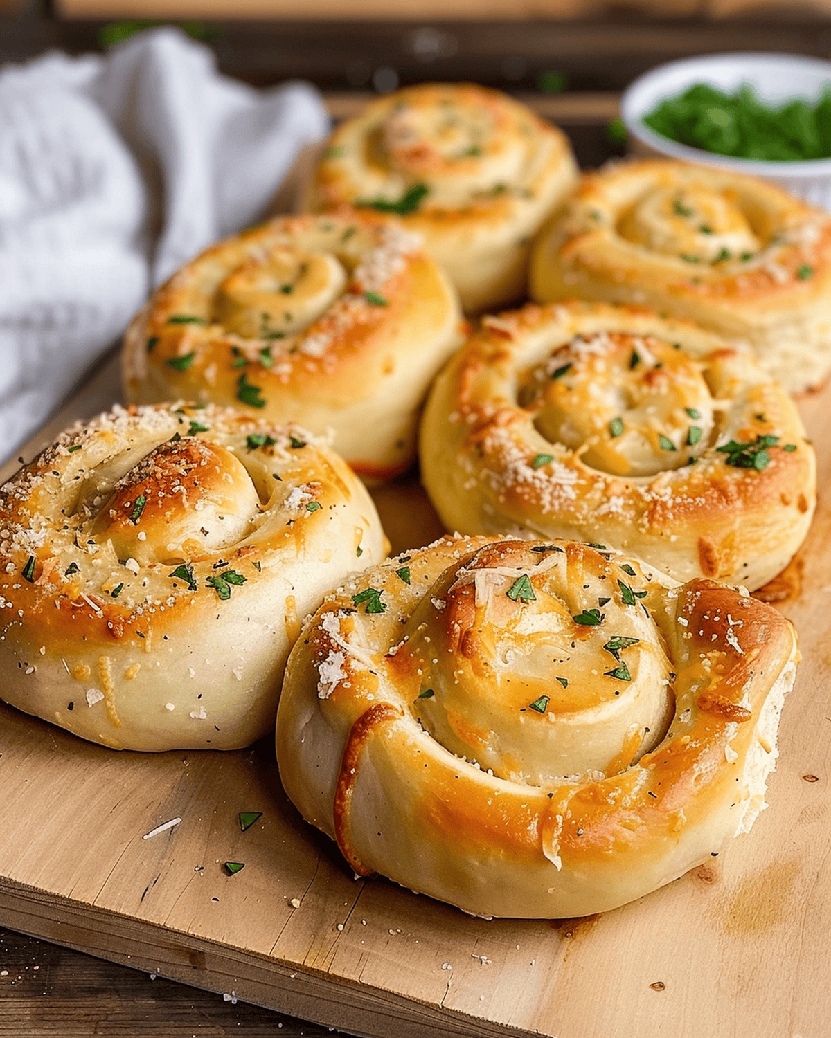 Gooey Garlic Butter Rollups Recipe