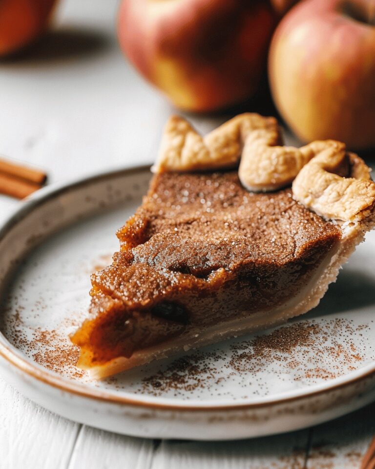 Heavenly Cinnamon Sugar Apple Butter Pie Recipe
