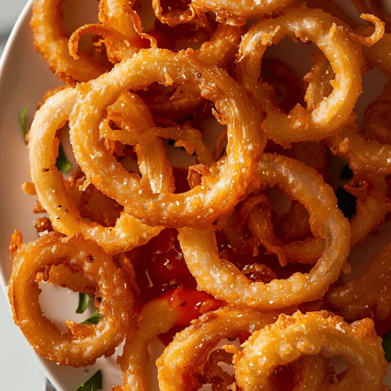 Crispy Golden Onion Rings Recipe