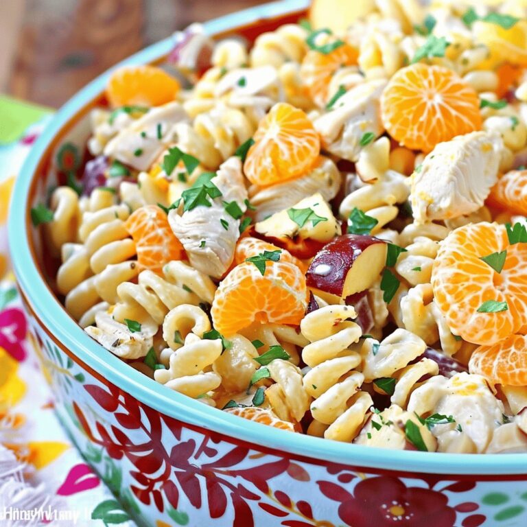 Tropical Chicken Pasta Salad Recipe