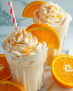 Orange Creamsicle Milkshake Recipe
