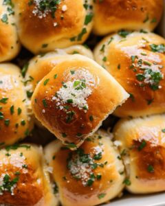 Buttery Garlic Bread Rolls Recipe