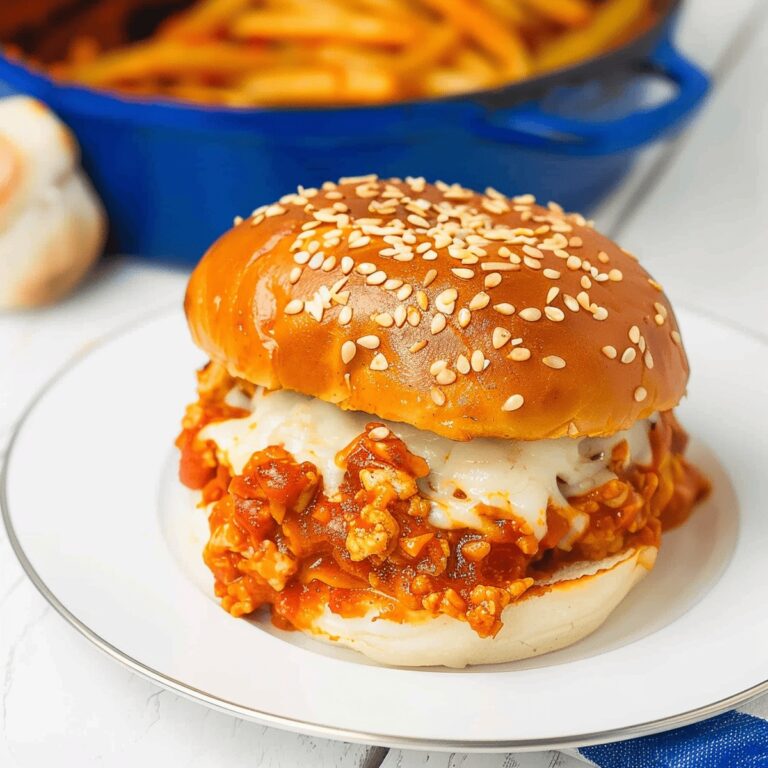 Chicken Parmesan Sloppy Joes Recipe