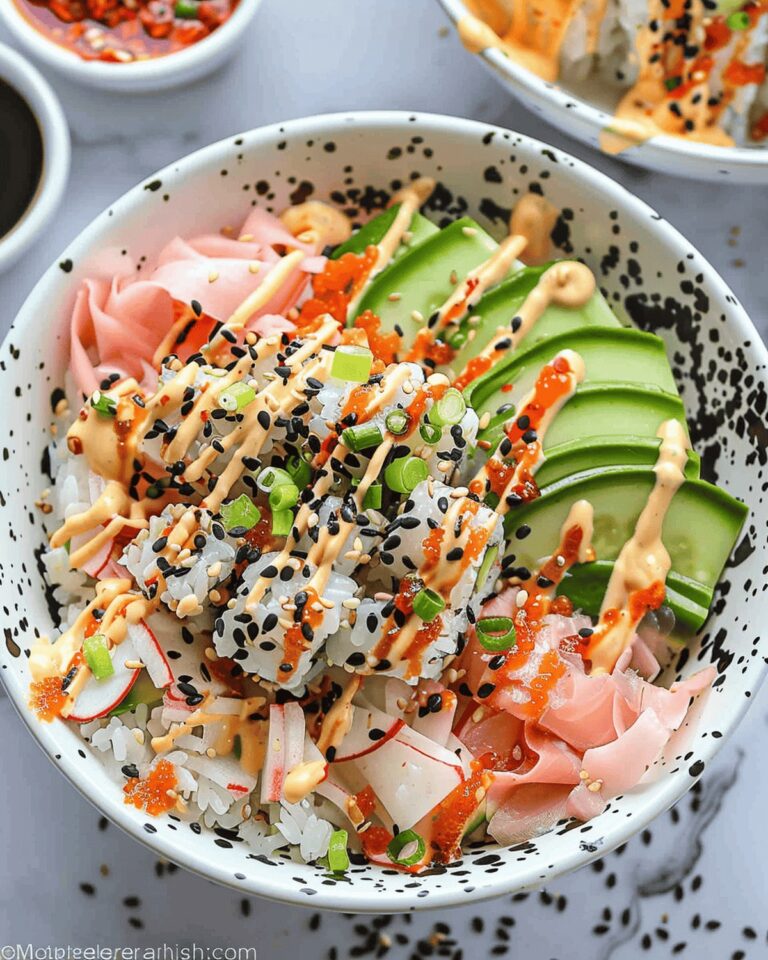 California Roll Sushi Bowls Recipe