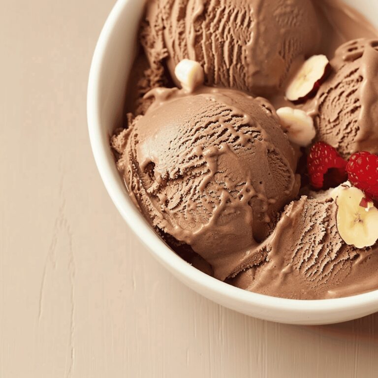 Chocolate Peanut Butter Banana Ice Cream Recipe