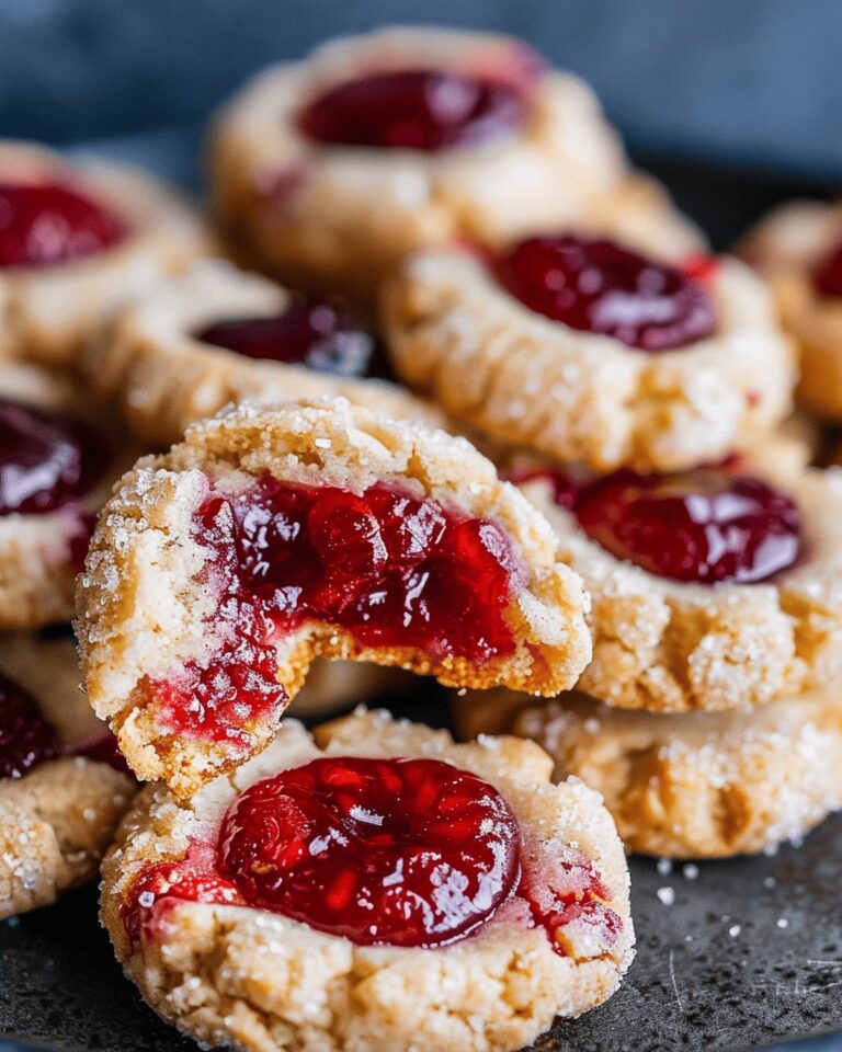 Raspberry Thumbprint Cookies Recipe
