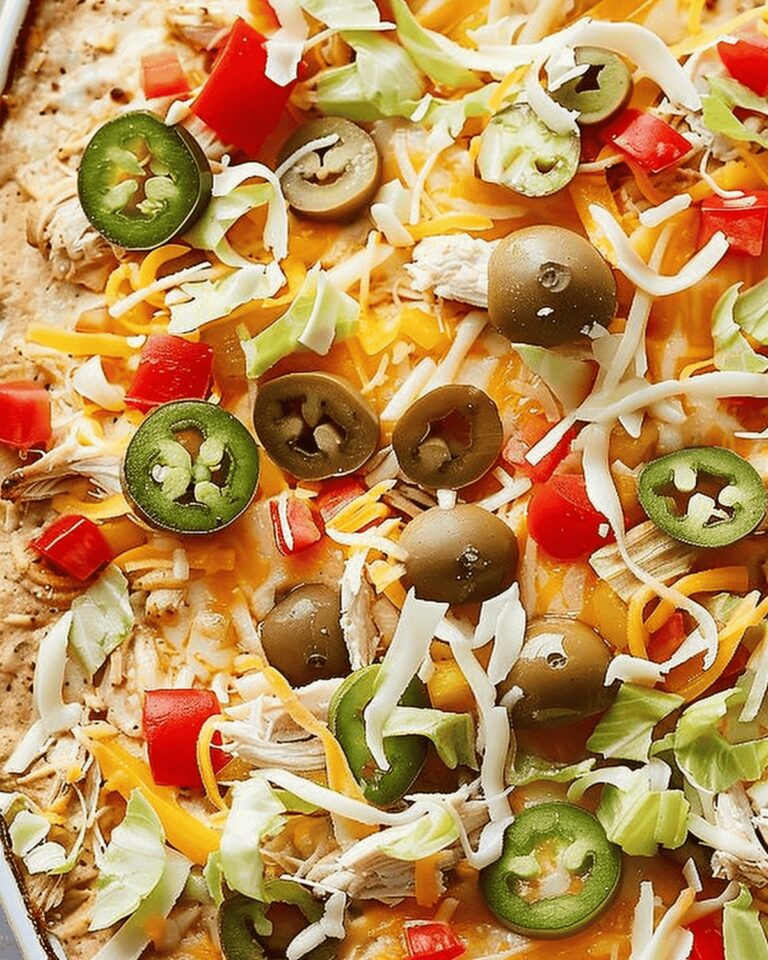 Cheesy Chicken & Pepper Bake Recipe