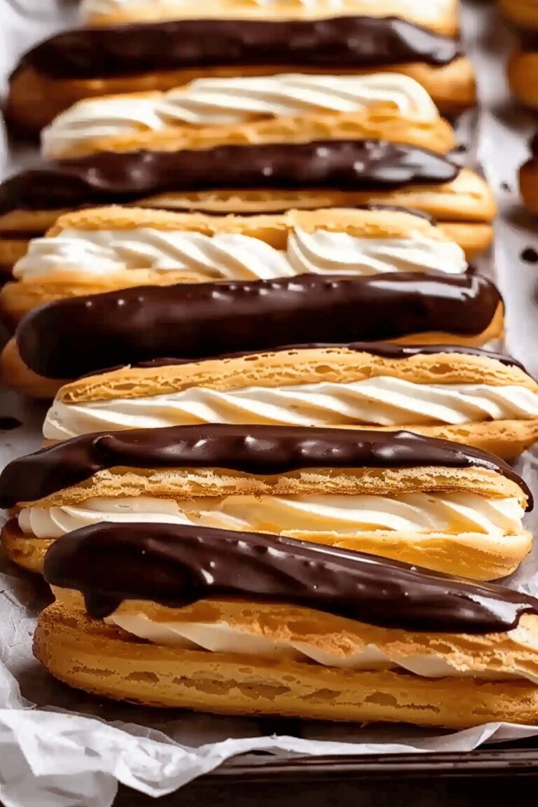 Best Chouxpastry Chocolate Eclairs Recipe