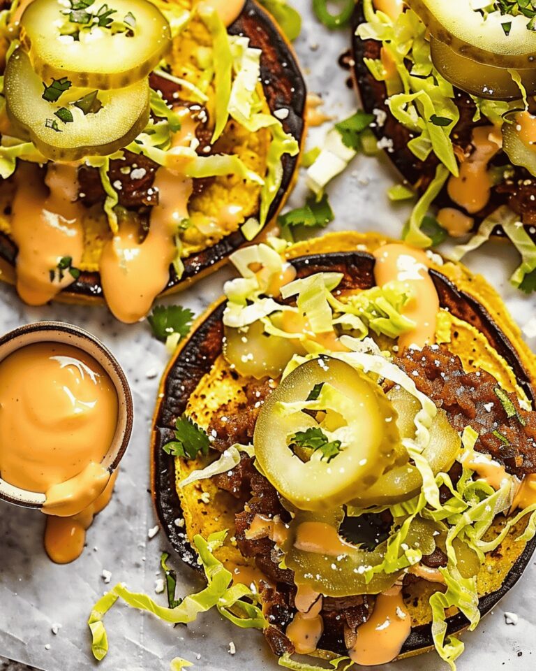 Smash Burger Tacos Recipe