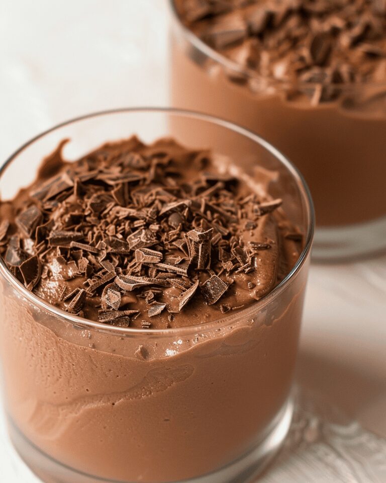 Silky Vegan Protein Chocolate Mousse Recipe
