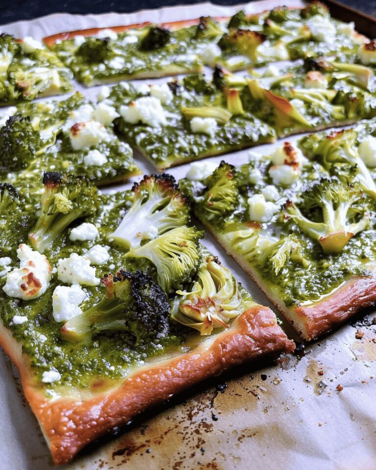 Vibrant Green Pizza Recipe