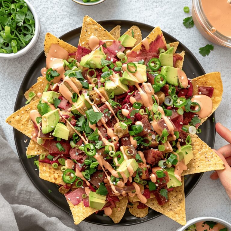 Tuna Poke Nachos Recipe