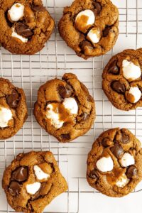 Pumpkin Smores Cookies Recipe