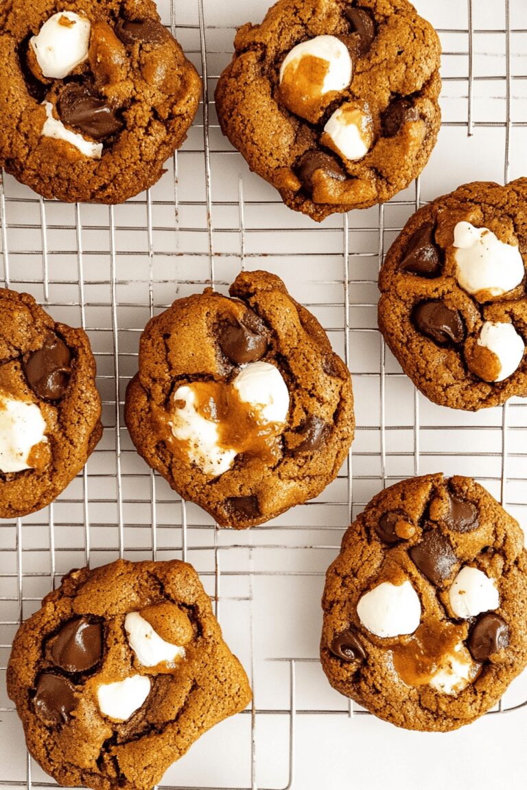 Pumpkin Smores Cookies Recipe