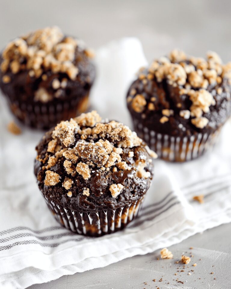 Heavenly Chocolate Coffee Toffee Crunch Muffins Recipe