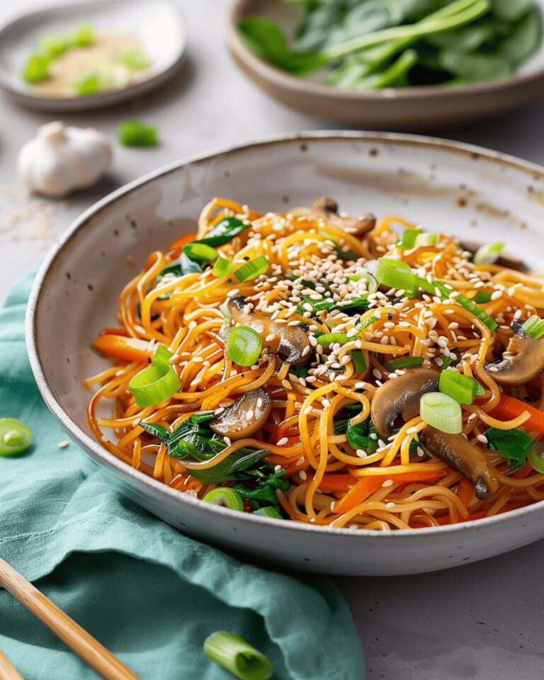 Sesame Stir Fry Noodles Recipe