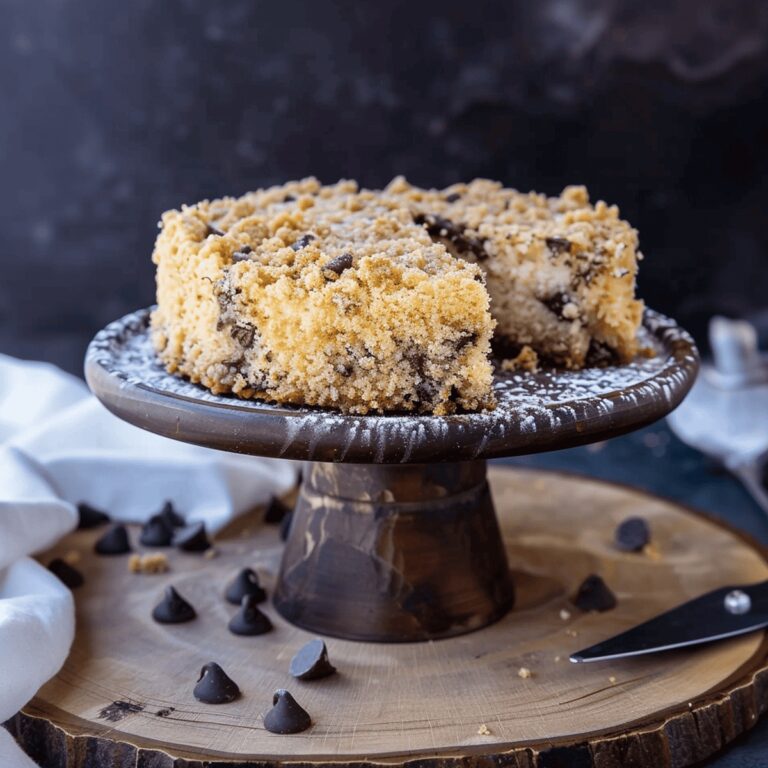 Chocolate Chip Ricotta Crumb Cake Recipe