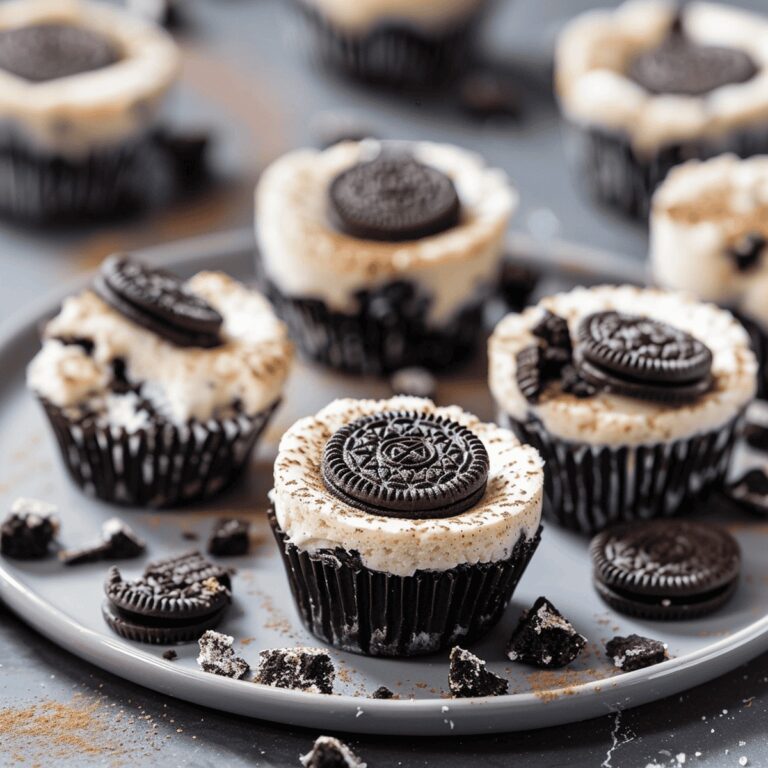 Mini Oreo Cheesecakes Recipe