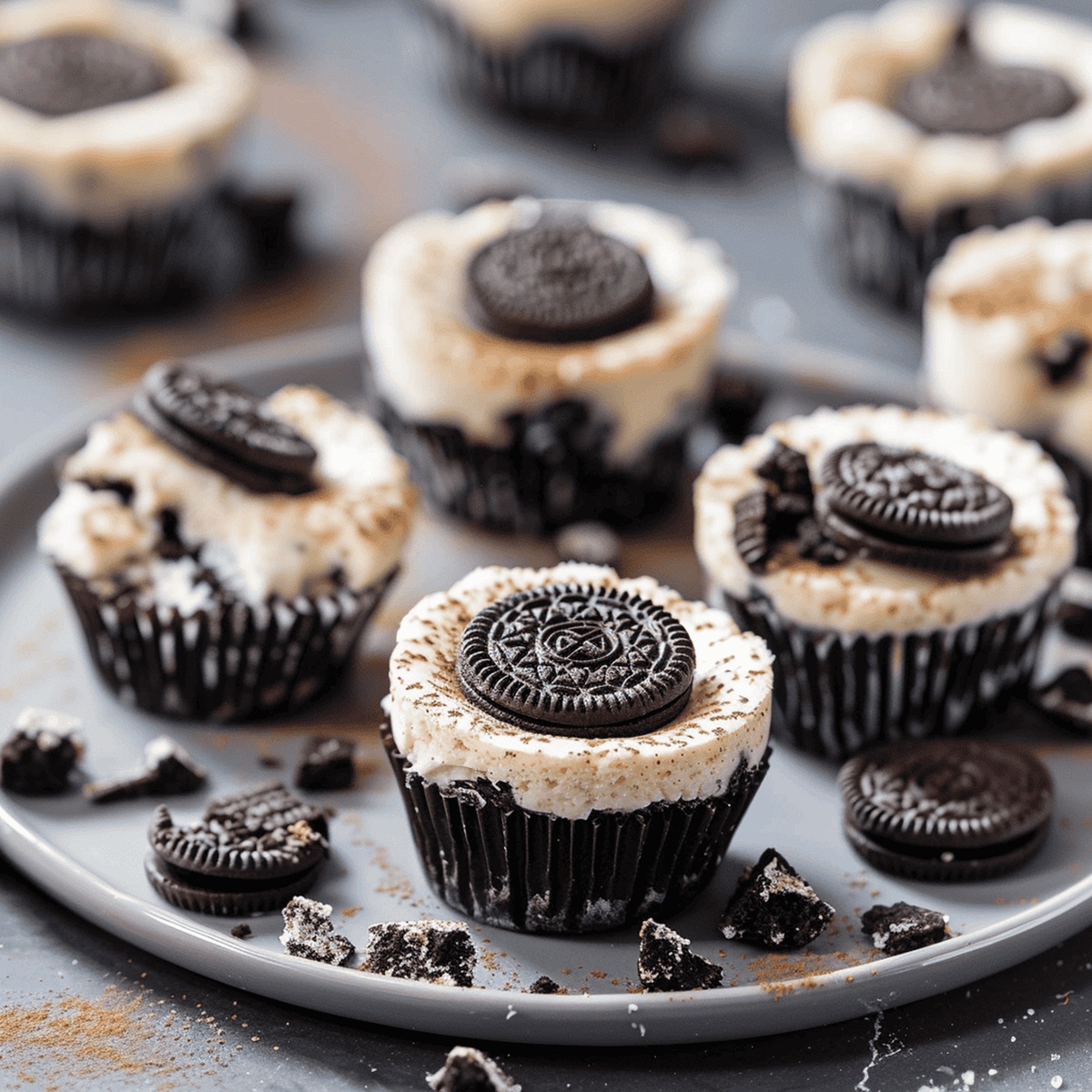 Mini Oreo Cheesecakes Recipe