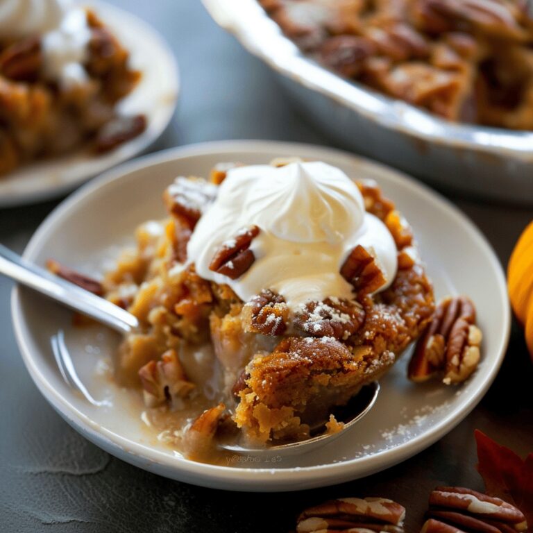 Pumpkin Pecan Cobbler Recipe