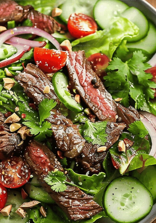 How to Prepare a Tangy Thai Beef Salad