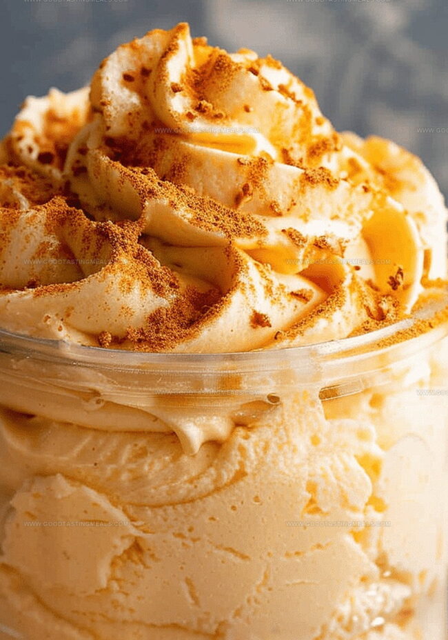 Putting Together This Creamy Pumpkin Treat