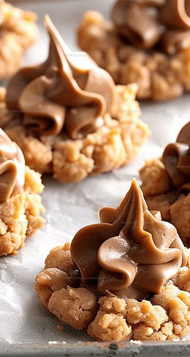 No-Bake Cookie Butter Blossoms You’ll Crave