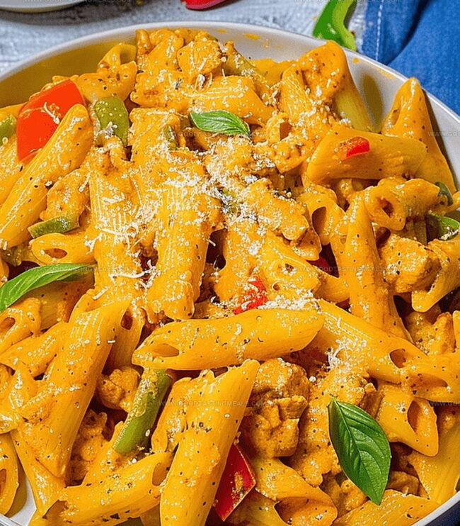 Cooking Cajun Chicken Alfredo in Steps