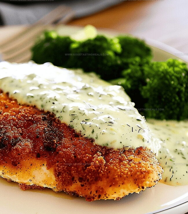 How to Make Chicken in Basil Cream Sauce Step by Step