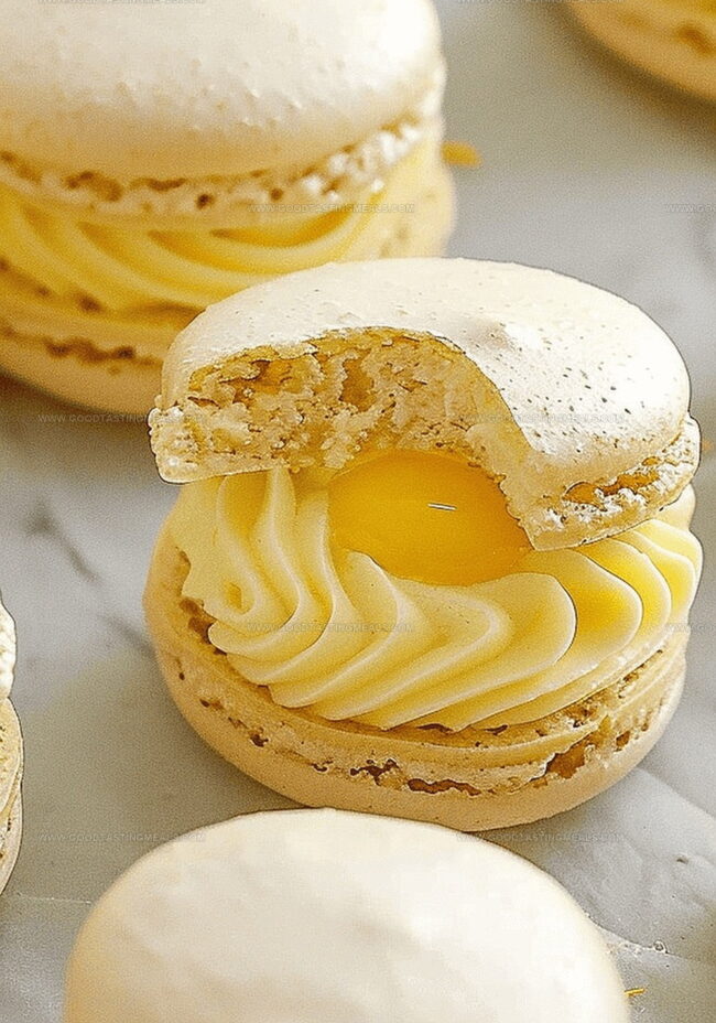 How to Pipe and Bake Lemon Macarons Like a Pro