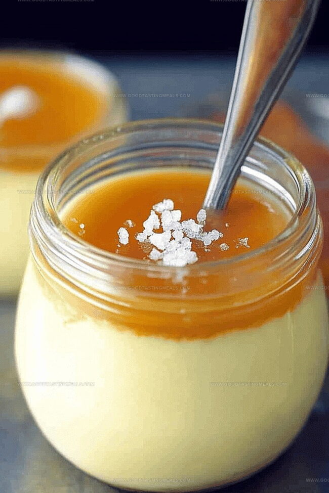 Butterscotch Budino With Salted Caramel Explained
